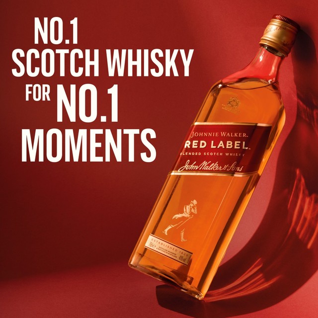 Johnnie Walker Red Label blended Scotch whisky, UK version