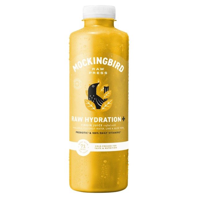 Mockingbird Raw Hydration juice pineapple coconut lime (British brand)