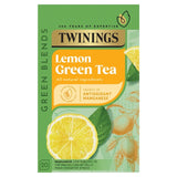 Twinings lemon green tea bags 20 tea bags (British brand)
