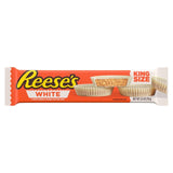 M&S Hershey's Reese's Peanut Butter Cup White Chocolate Candy King Size 79g- Buy online at McGrocer