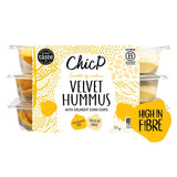M&S ChicP Velvet Hummus and Corn Chips Snack Pack Trio 153g- Buy online at McGrocer