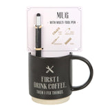 M&S Something Different Coffee Mug & Multi-Tool Pen Gift Set 500ml- Buy online at McGrocer