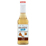 Monin Salted Caramel No Added Sugar syrup 250ml, imported from the UK