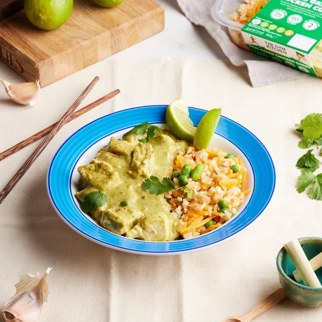 The Gym Kitchen Thai green chicken curry meal, UK version