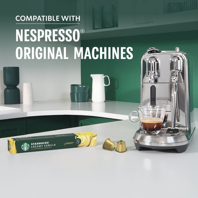 Starbucks vanilla coffee capsules 10 capsules (British brand)