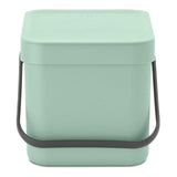 M&S Brabantia Sort & Go Waste Bin Jade Green Compost Bin 6L- Buy online at McGrocer