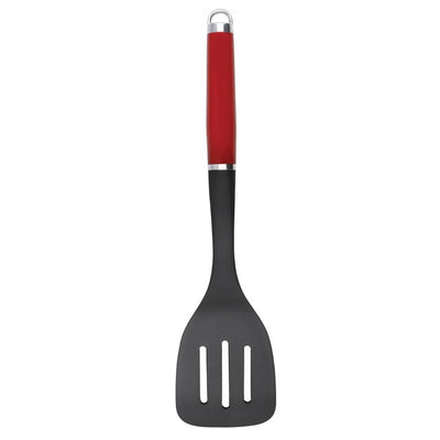 KitchenAid Spatule fendue antiadhésive rouge