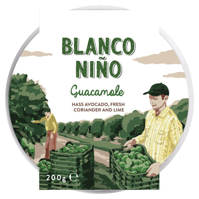 Blanco Nino mild guacamole with Hass avocados, UK version