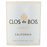 Clos Du Bois Merlot wine 75cl - British product