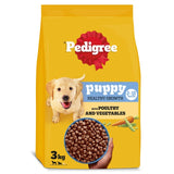 M&S Pedigree Complete Junior Puppy Dry Dog Food Poultry & Vegetables 3kg- Buy online at McGrocer