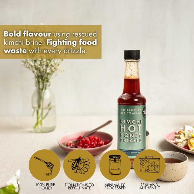Scottish Bee Company Kimchi Hot Honey 200g (British brand)