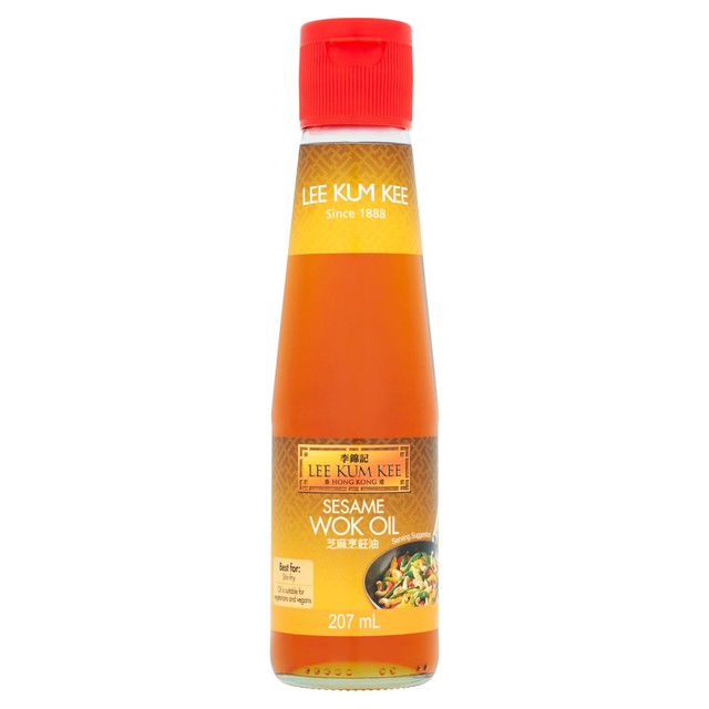 Lee Kum Kee sesame wok oil 207ml, UK version