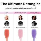 Tangle Teezer Ultimate Detangler Naturally Curly Purple Passion hairbrush (British brand)