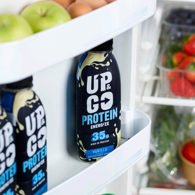 Up&Go vanilla protein drink 500ml (British brand)