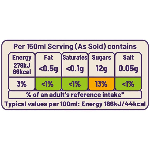 Ocado smooth orange juice from concentrate 1L, imported from the UK
