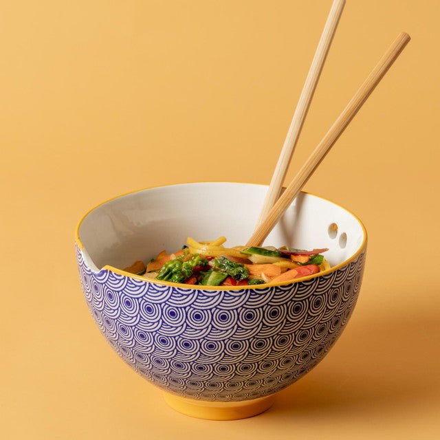 Typhoon noodle bowl with chopsticks 16cm (British brand)