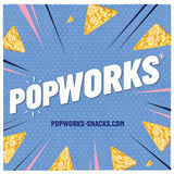 Popworks Sweet BBQ popped crisps 85g, imported from the UK