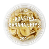 M&S M&S Roasted Banana Chips Snack 200g- Buy online at McGrocer