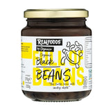 Realfoods by Organico black beans in water 370g, imported from the UK