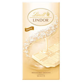 M&S Lindt Lindor White Chocolate Bar 100g- Buy online at McGrocer