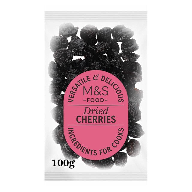 M&S dried cherries 100g - British product