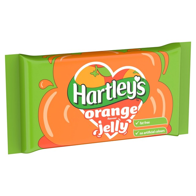 Hartley's orange jelly 135g, UK version