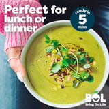 BOL garden pea & spinach soup 600g pot - British product