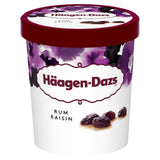 Häagen-Dazs rum and raisin ice cream 460ml, UK version