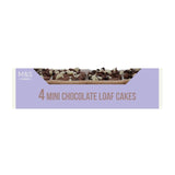 M&S M&S Chocolate Mini Loaf Cakes 4 x 74g- Buy online at McGrocer