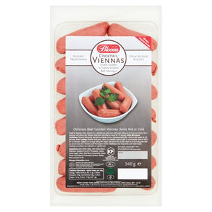 Blooms Beef Cocktail Viennas Sausages 340g