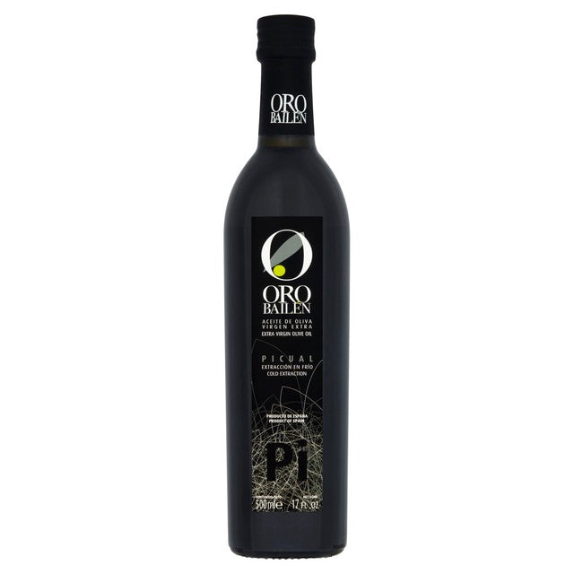 Oro Bailen Picual Extra Virgin Olive Oil 500ml - imported from the UK