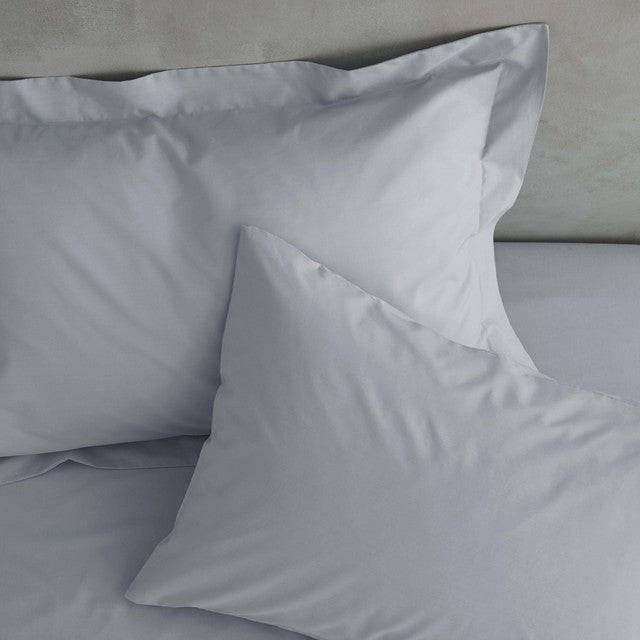 Catherine Lansfield grey pillowcase pair 50x75cm - British product