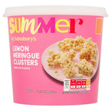 Lemon Yogurt Flavor Coated Biscuit and Meringue Clusters 165g