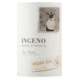 Ingeno Organic Nero d'Avola red wine 75cl, UK version