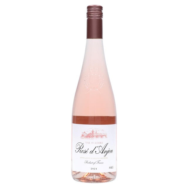 M&S Rose D'Anjou rosé wine 75cl, imported from the UK