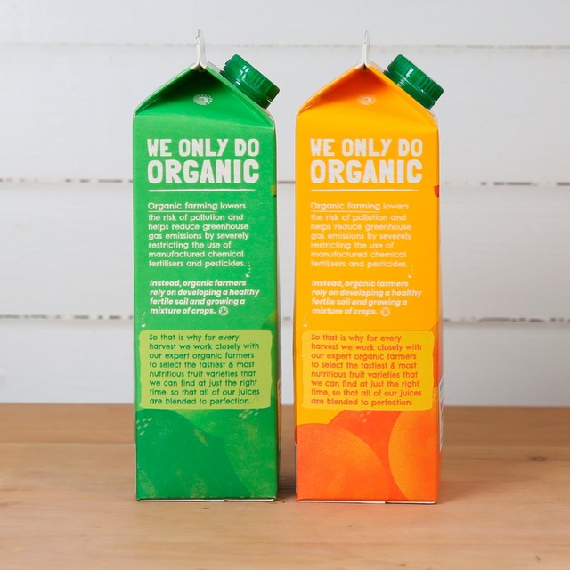 Pip Organic cloud apple juice 1L, imported from the UK