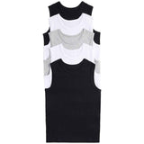 M&S black cotton vests for children 2-3 years, imported from the UK