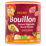 Marigold Health Foods Organic Swiss Vegetable Vegan Bouillon Powder 150g, imported from the UK