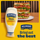 Hellmann's Real Squeezy Mayonnaise squeeze bottle - British product