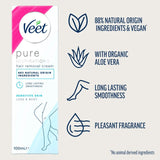 Veet sensitive hair removal cream 100ml (British brand)