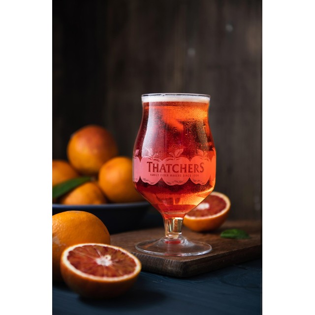 Thatchers Blood Orange cider 4 x 440ml (British brand)