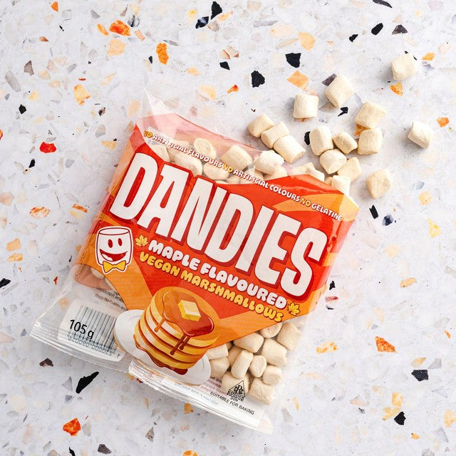 Dandies mini maple vegan marshmallows, UK version