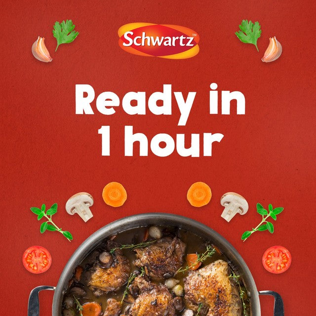 Schwartz Coq au Vin recipe mix 35g (British brand)