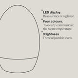 Tommee Tippee Gro Egg 2 night light and digital room thermometer (British brand)