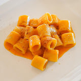 Natoora pasta Mezze Maniche 500g, imported from the UK