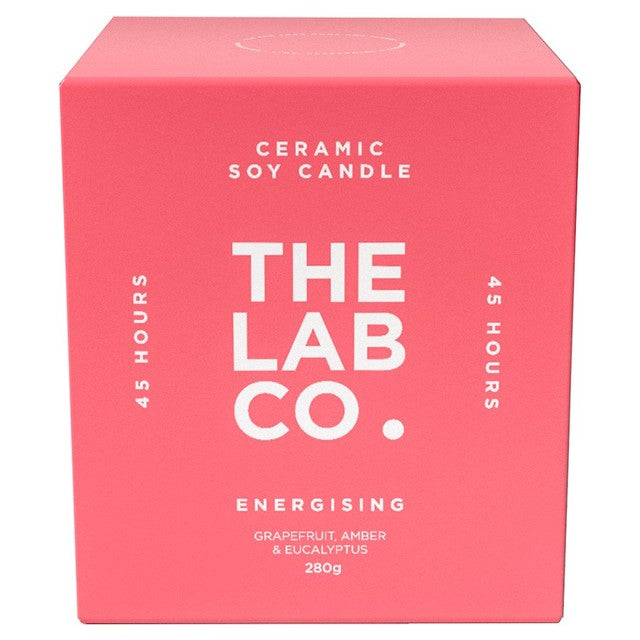 The Lab Co. Energising Ceramic Candle (British brand)