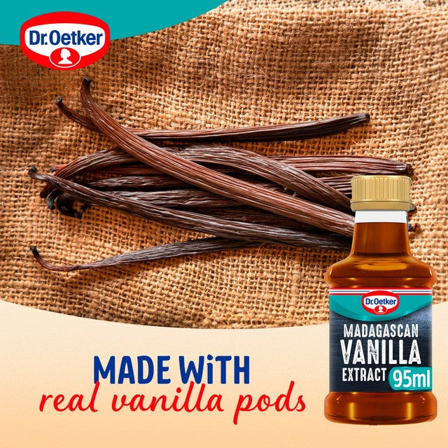 Dr Oetker Madagascan vanilla extract 95ml - British product