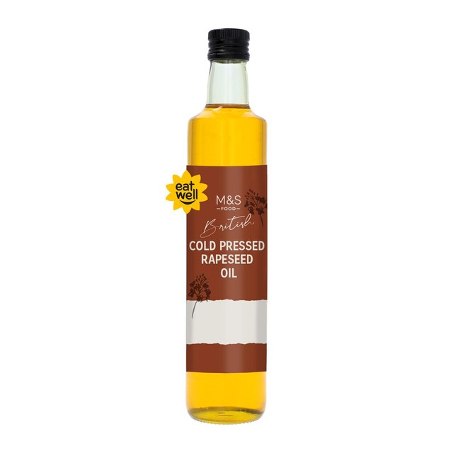 M&S cold pressed rapeseed oil 500ml, imported from the UK