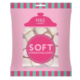 M&S Soft Marshmallows Raspberry and Vanilla 180g, imported from the UK