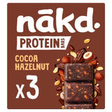 M&S Nakd Protein Cocoa Hazelnut Cereal Bars 3 x 45g- Buy online at McGrocer